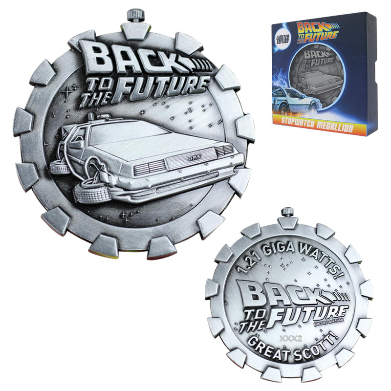 Back to the Future Limited Edition Stopwatch Medallion
