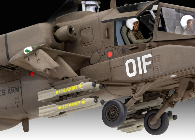REVELL 03824 AH-64A Apache 1:72 Scale Model Helicopter