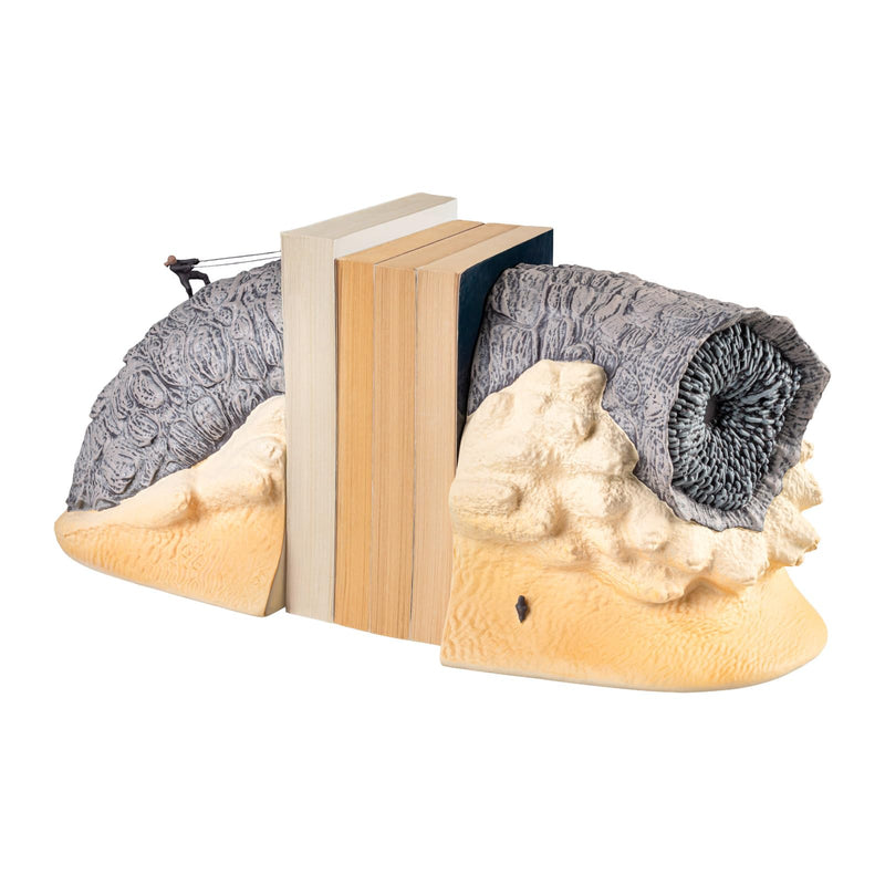 Dune Bookends for Shelves Desks and Media Units