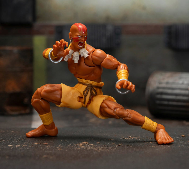 Ultra Street Fighter II The Final Challengers Dhalsim 6" Act, rear view