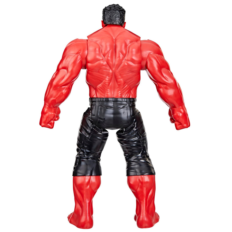 Captain America Brave New World Titan Hero Series Deluxe Red, rear view