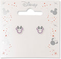 Disney Pink Stone Set Minnie Mouse Earrings - Image 3