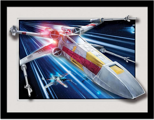X-Wing Star Wars Breakout Framed Poster 30cm x 40cm