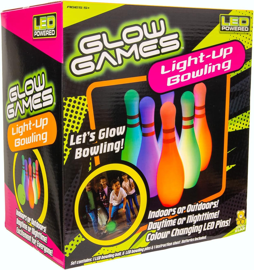 Glow Games Light Up Bowling Set