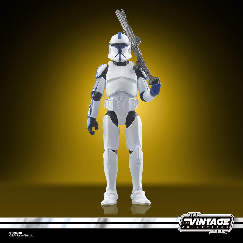 Star Wars Clone Trooper Lieutenant Teth Ahsoka Vintage Colle, rear view