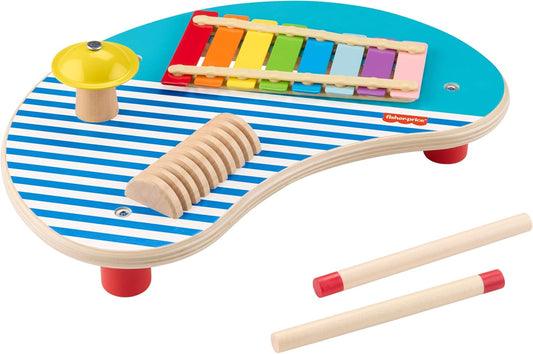 Fisher-Price Wood Toddler Toy Musical Table, alternate view