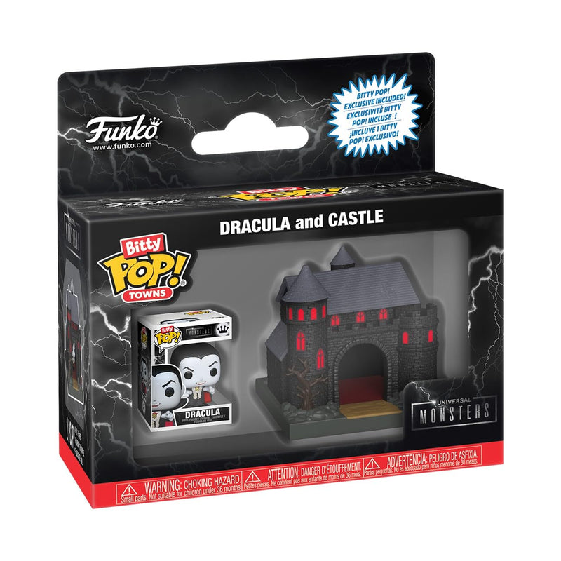 Funko Universal Monsters Bitty POP Towns Vinyl Figure Dracul
