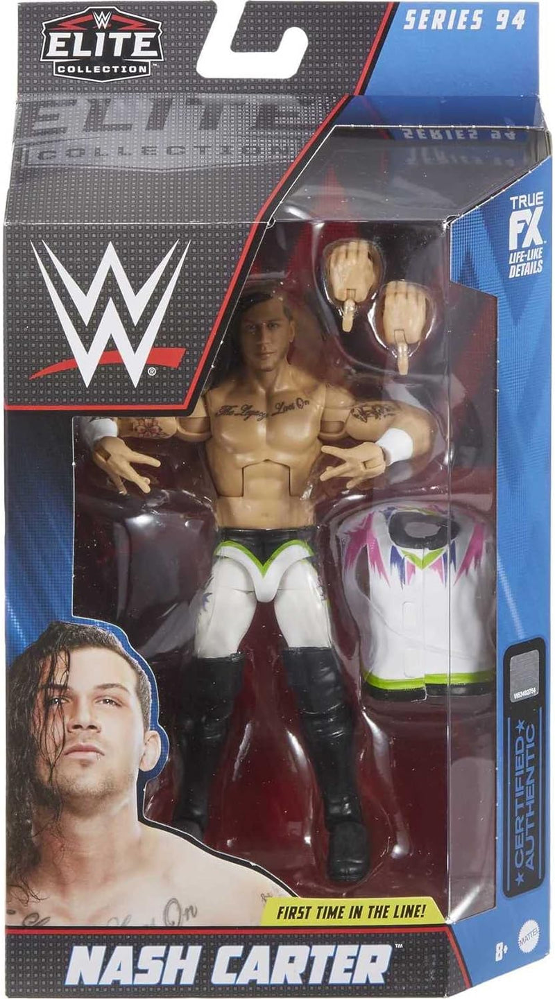 WWE Elite Collection Nash Carter Figure - Image 6