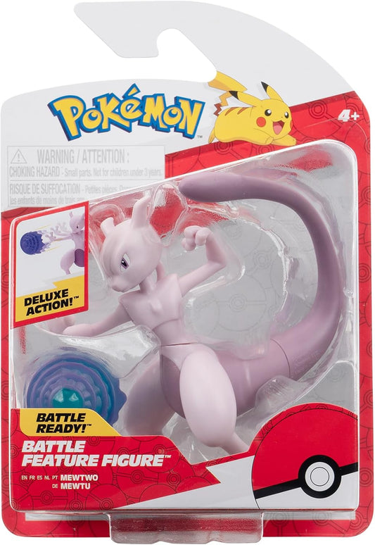 Pokemon Mewtwo Battle Feature Figure