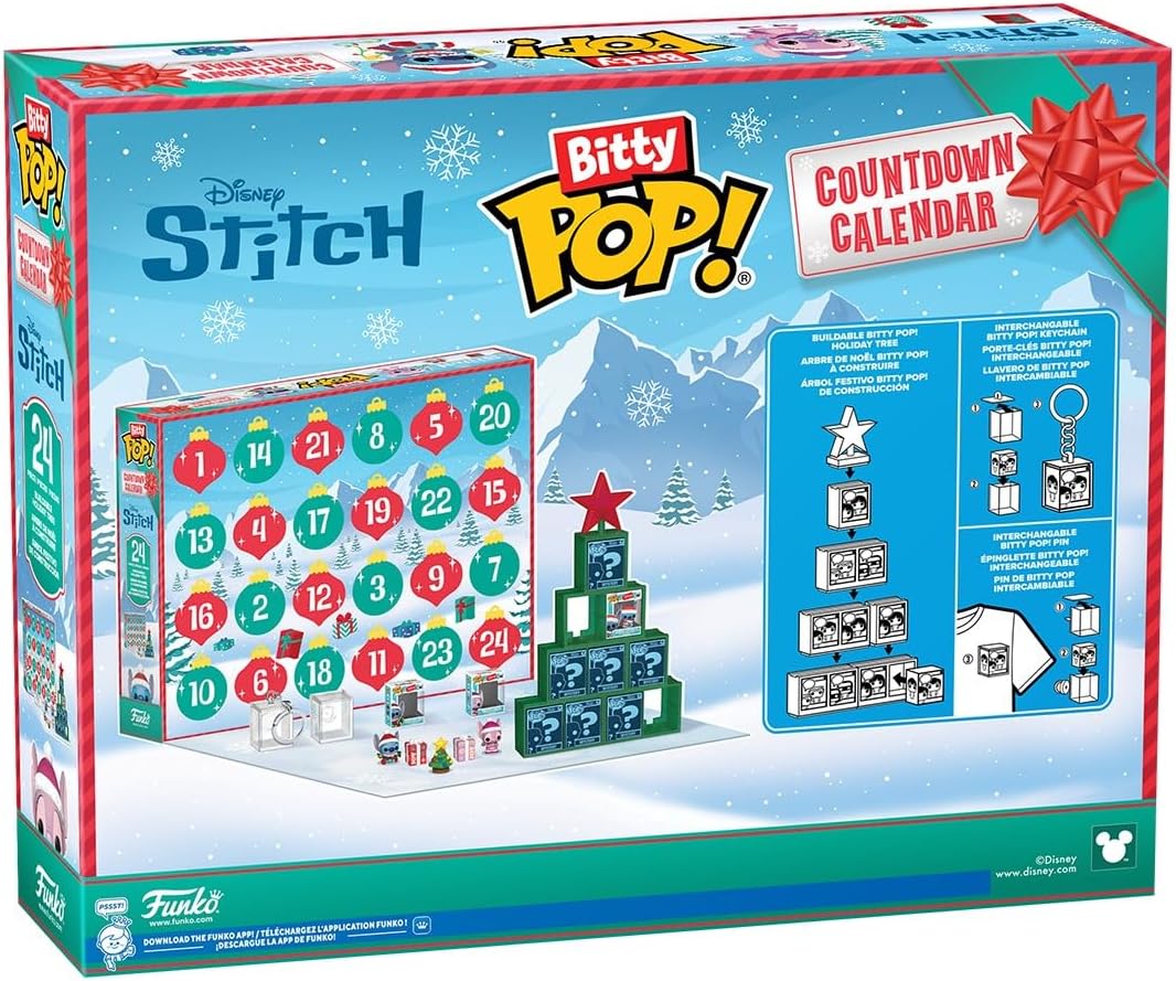 Stitch Holiday Funko Bitty Pop! Countdown Advent Calendar