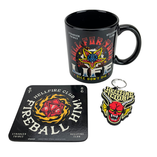 Stranger Things Hellfire Club Mug & Coaster Set