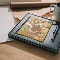 Van Gogh Museum Premium Notebook and Pen Set, side angle