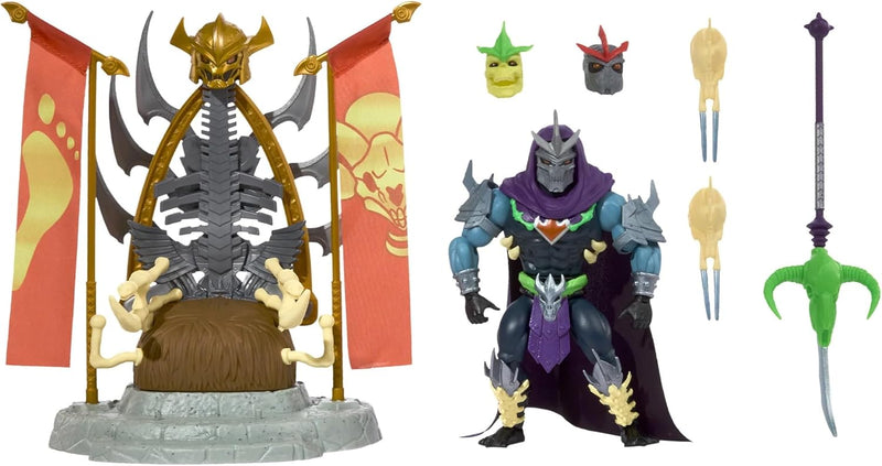 Masters of the Universe Turtles of Grayskull Skele-Shredder Action Figure, side angle