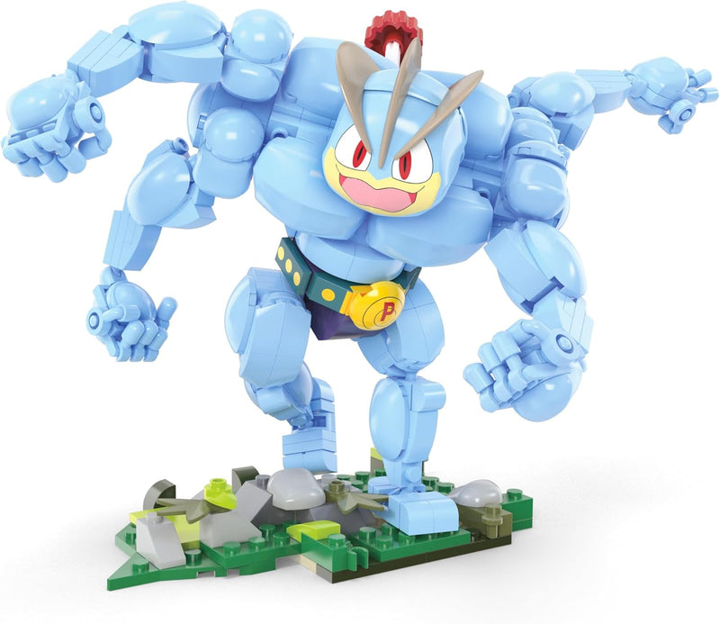 MEGA Pokémon Building Toys Set Machamp, side angle