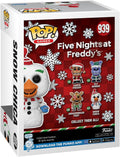Funko Pop! Games: Five Nights At Freddy's (FNAF) - Holiday Snow Chica, side angle