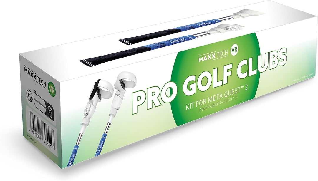 Maxx Tech VR Pro Golf Clubs Kit (Meta Quest 2)