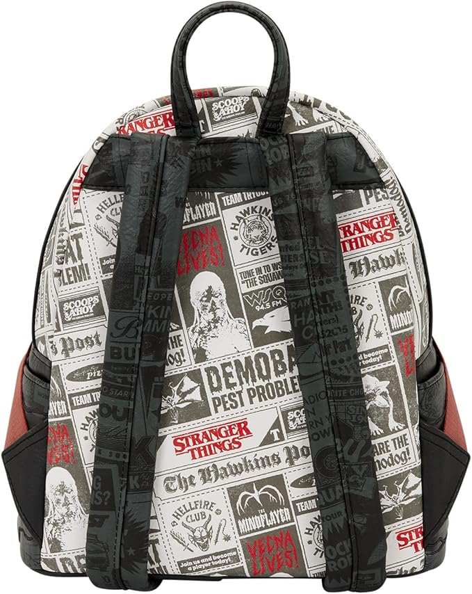 Loungefly Netflix Stranger Things Mini Backpack, packaging shot