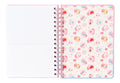 BT21 Cherry Blossom A5 Hardcover Notebook 180 Pages side angle