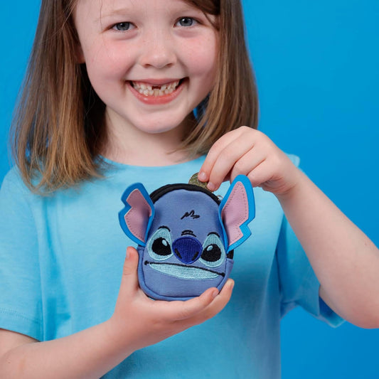 Disney Lilo & Stitch Blue Mini Backpack Keychain - Image 2