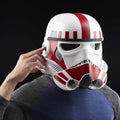 Star Wars The Black Series Shock Trooper Helmet, rear view