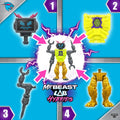 Mr Beast Lab Hybrids - 2 Mix & Match Hyper Fusion Figures, side angle