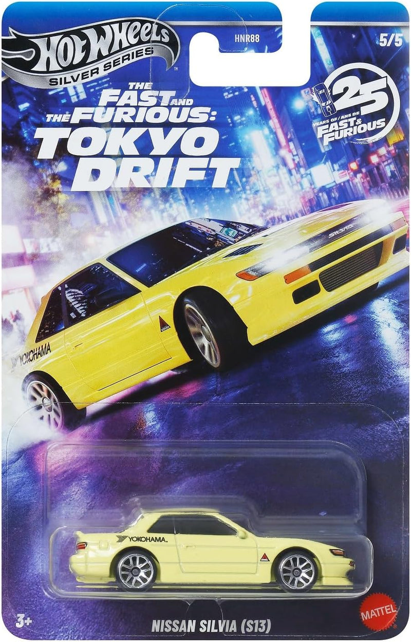 Hot Wheels Silver Series Fast & Furious Tokyo Drift Nissan Silvia (S13)