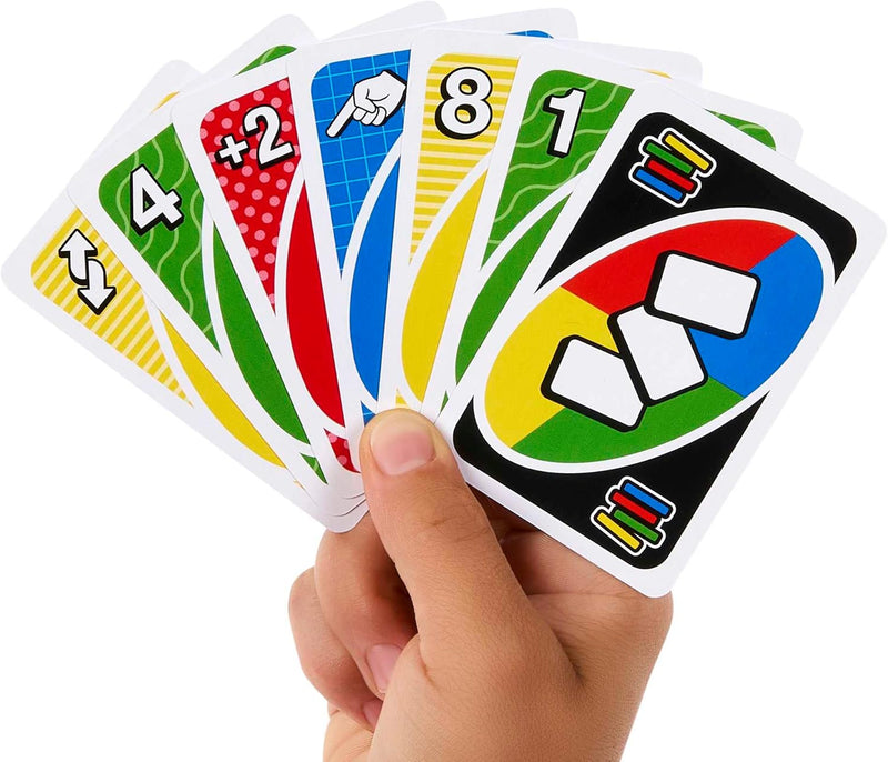 UNO Party Family Card Game, packaging shot