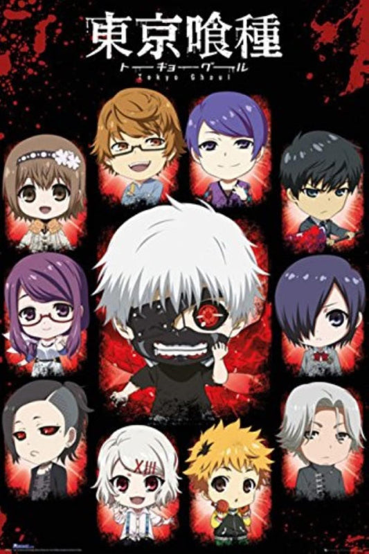 Tokyo Ghoul Chibi Characters 61 x 91.5cm Maxi Poster