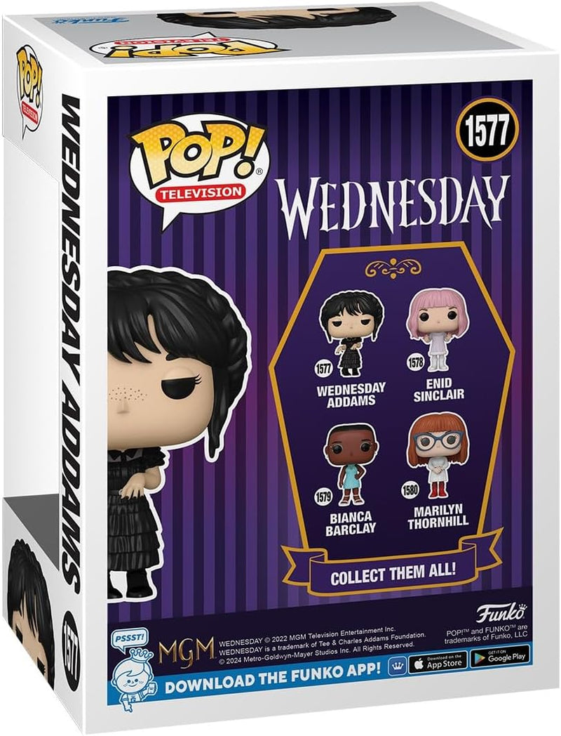 Wednesday Rave'n Wednesday Addams Funko POP! Vinyl Figure, side angle