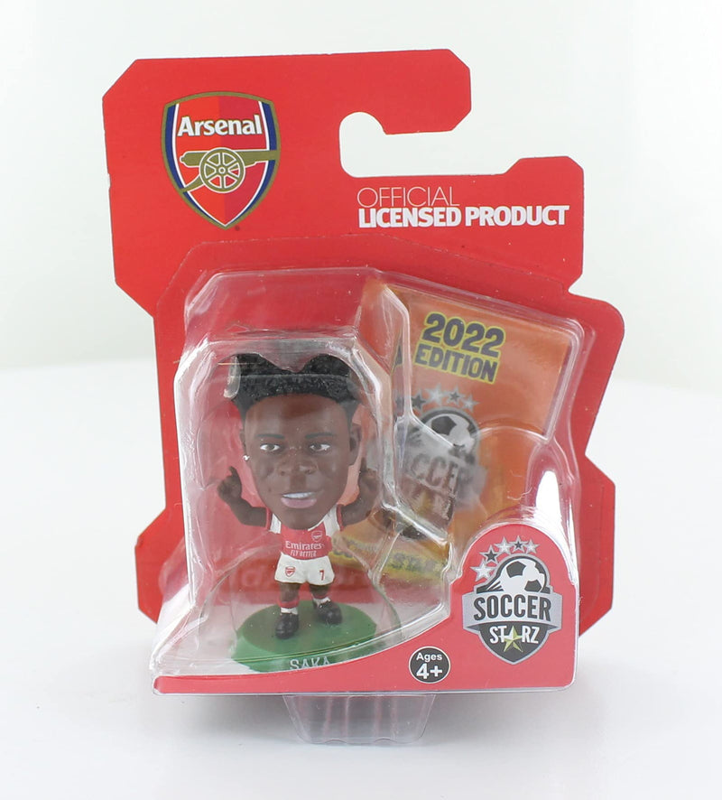 Arsenal FC SoccerStarz Saka, side angle
