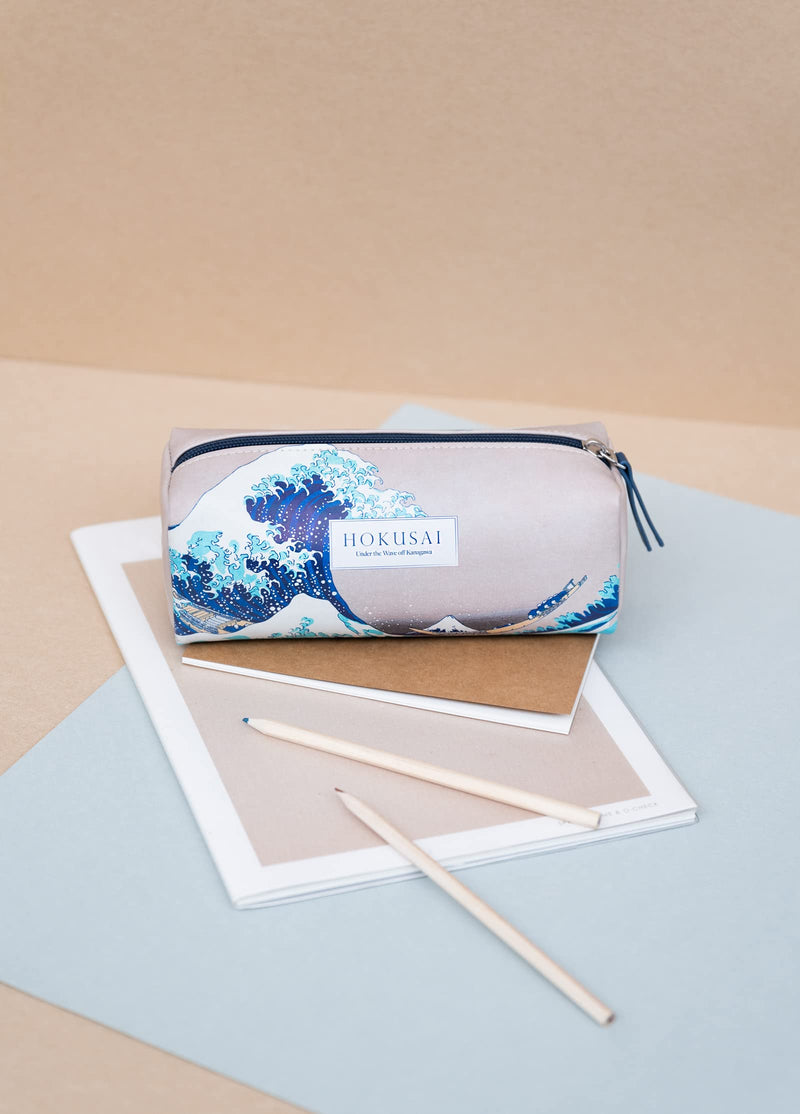 The Great Wave of Kanagawa Hokusai Case close up detail