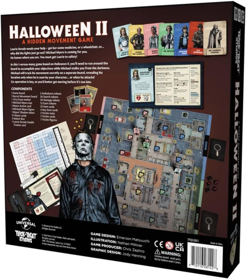 Halloween 2 Board Game (Michael Myers) (view 3)