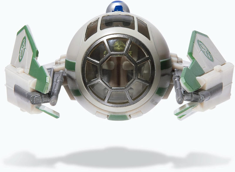 Star Wars Micro Galaxy Squadron Yoda's Jedi Starfighter, close-up detail