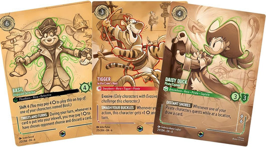 Disney Lorcana TCG Azurite Sea Set 6 - Booster Pack, alternate view