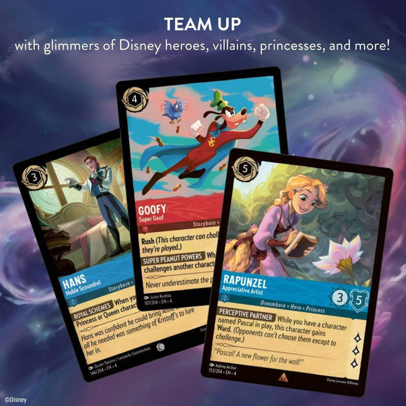 Disney Lorcana Gateway - Trading Card Game, in display