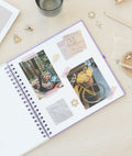 Wild Flowers 26x26cm 40 Pages Scrapbook Photo Album close up detail