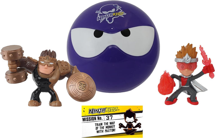 Mystery Ball Series 3 Ninja kidz Collectible Mini Ninja Head