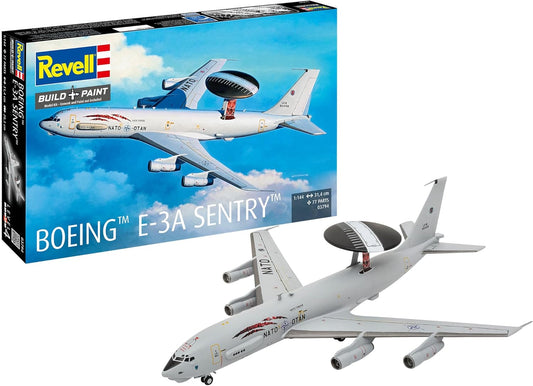 REVELL Boeing E 3A Sentry 1:144 Model Set
