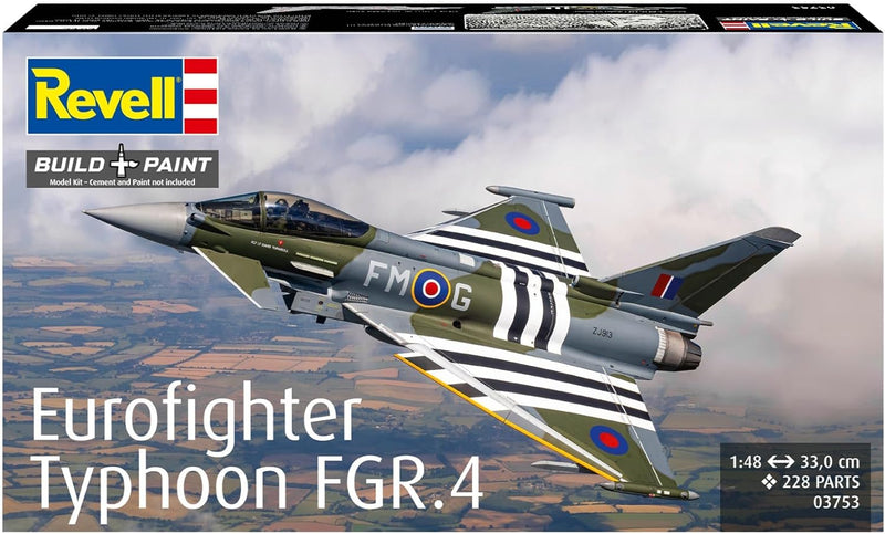REVELL Eurofighter Typhoon FGR.4 1:48 Model Set - Image 2