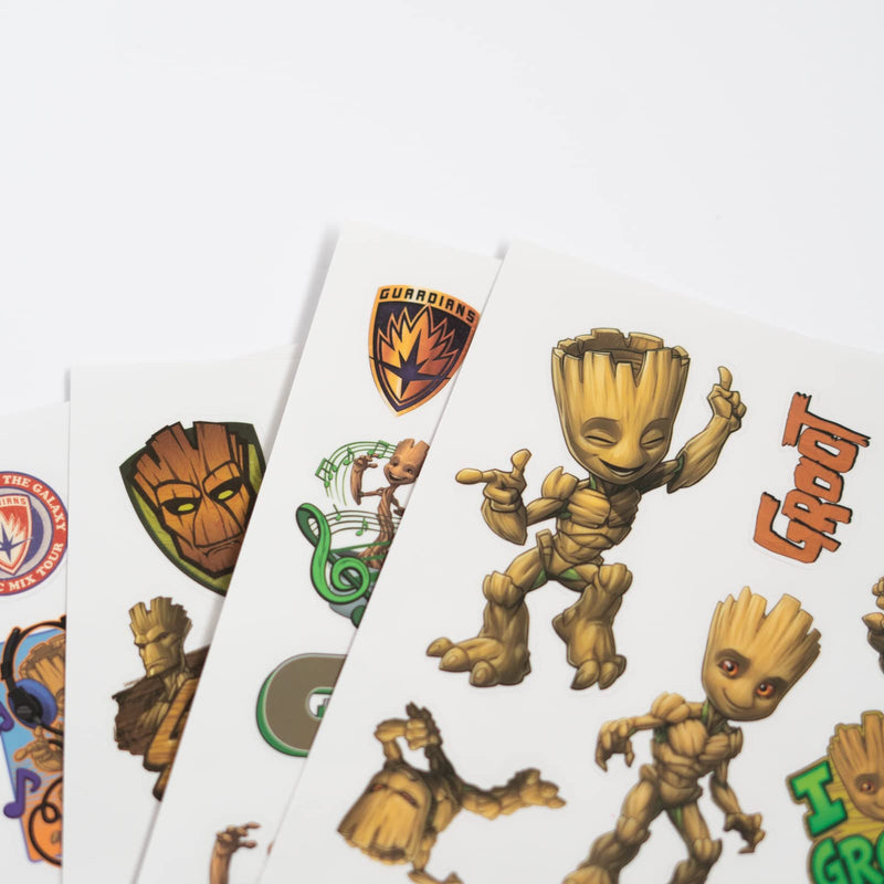Marvel Groot Gadget Decals side angle
