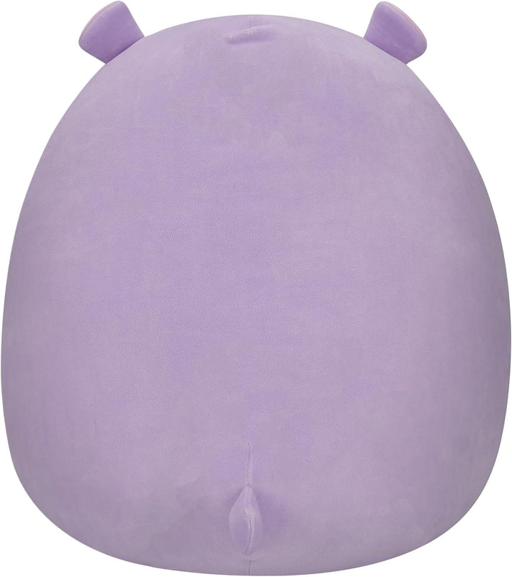 Squishmallows 20'' Purple Hippo With Floral Belly Plush