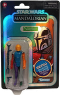 Star Wars Retro Collection Prototype The Mandalorian Action Figure, in display