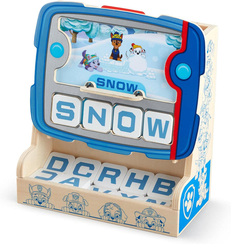 Melissa & Doug PAW Patrol Wooden See & Spell Game