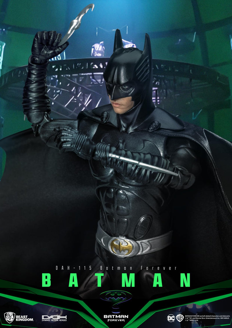 DC Comics Dynamic 8ction Heroes Batman (Batman Forever) Acti, in display