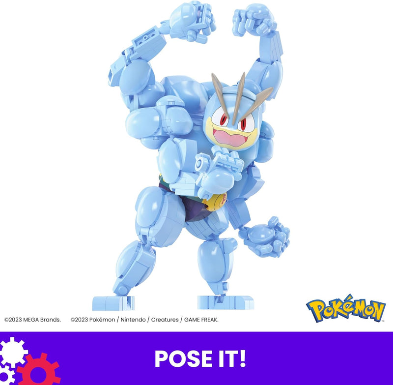 MEGA Pokémon Building Toys Set Machamp, rear view
