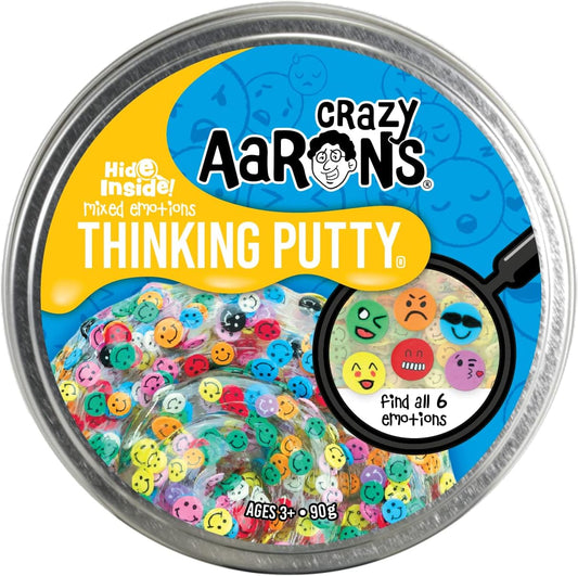 Hide Inside - Mixed Emotions Thinking Putty, alternate view