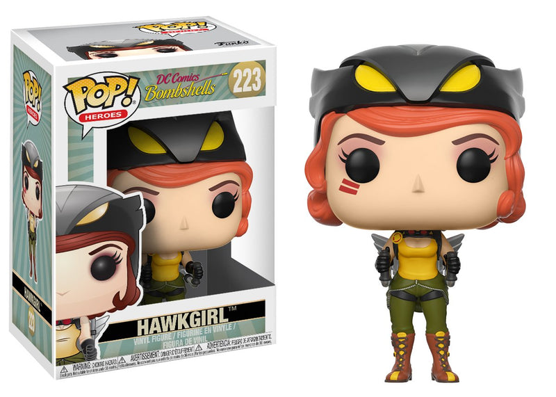 Funko Hawkgirl DC Bombshells Funko POP! Vinyl Figure, side angle