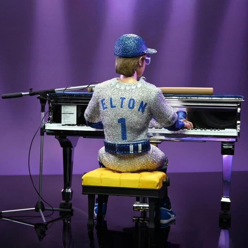 Elton John With Piano (Live 1975) Deluxe 8" Clothed Action Figure (view 2)