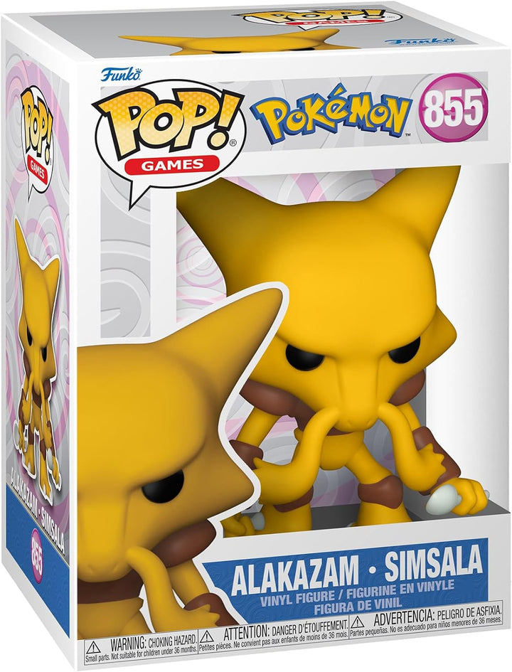 Alakazam Simsala Pokémon Funko POP! Games Vinyl Figure