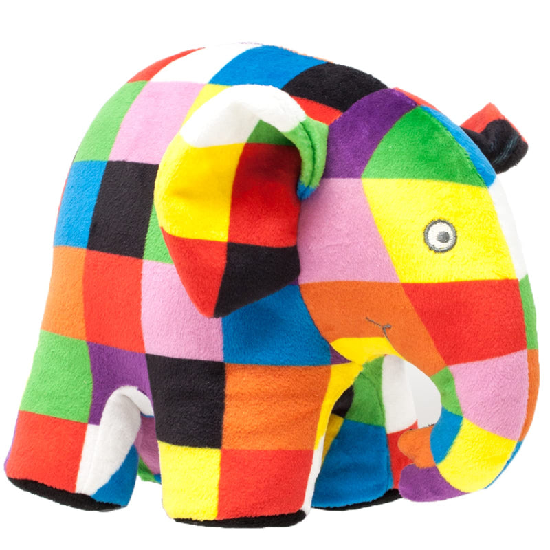 Elmer 8" Plush Soft Toy